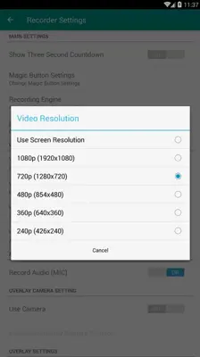 ADV Screen Recorder android App screenshot 2